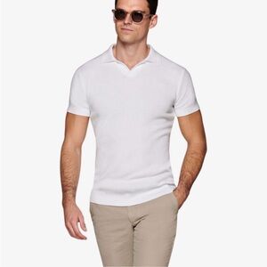 Suitsupply off White polo XL